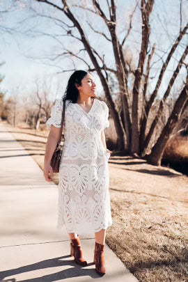 Pearly White Dress